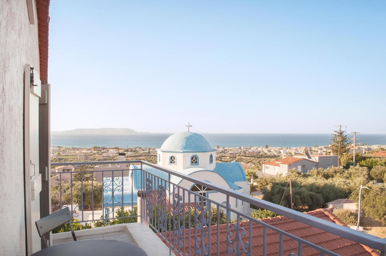 Adorable Country House With Sea & Church View! Kokkini Hani Buitenkant foto